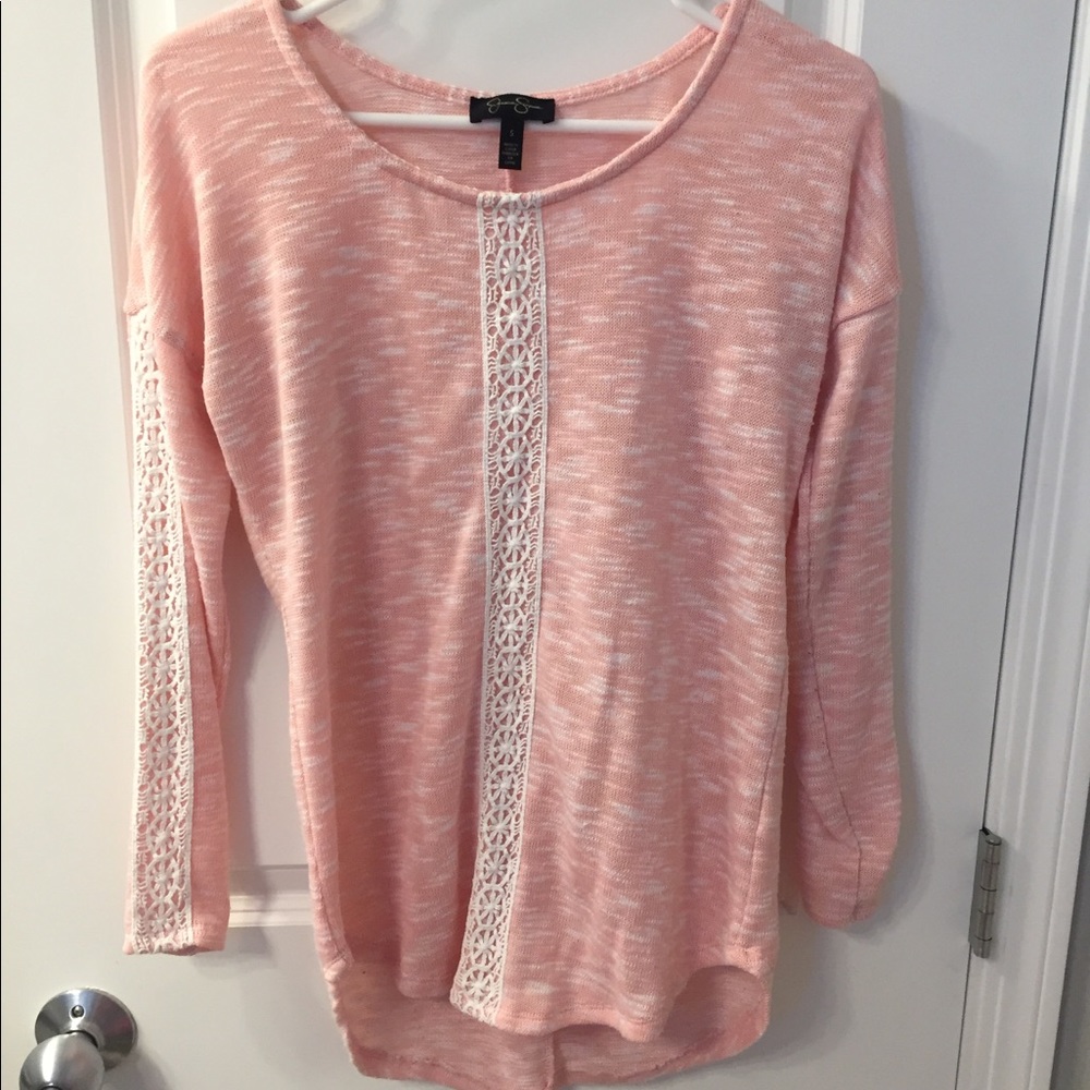 Jessica Simpson sweater with cute detail